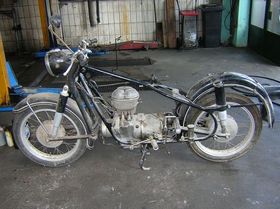 Motorrad: R26 vorher